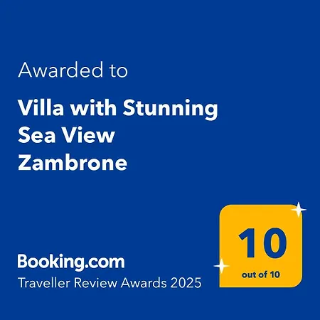 Palummo - Stunning Sea View Zambrone, Calabria
